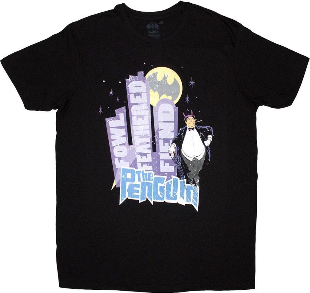 Batman - T-Shirt für Herren/Damen Uni RO12549 (M) (Schwarz)