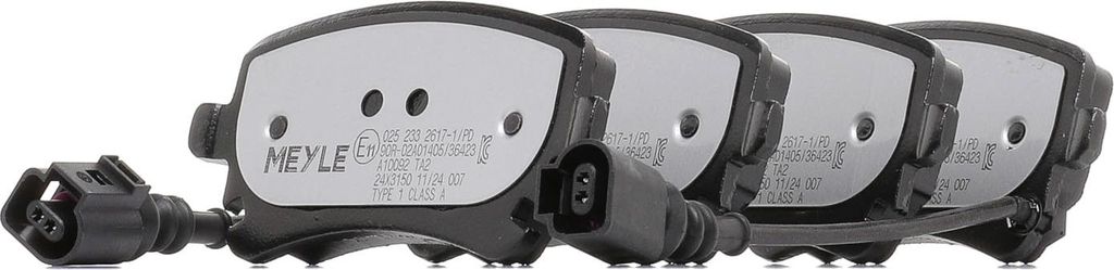MEYLE 025 233 2617-1/PD Bremsbeläge Hinten für VW Produktbild 