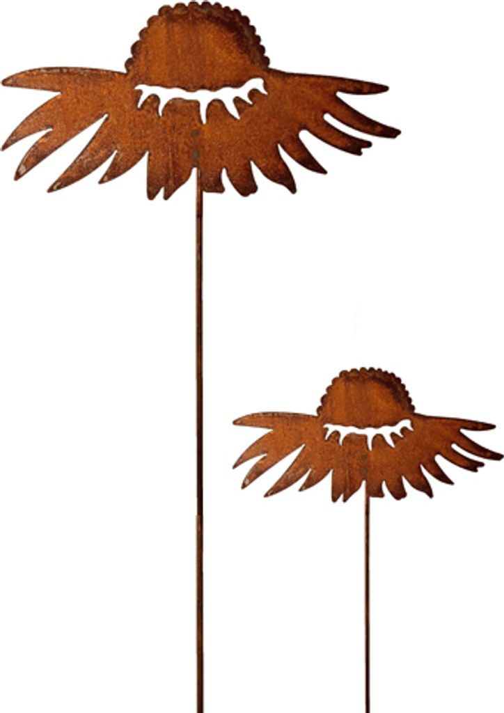 Gartenstecker Sonnenhut blühend Beetstecker Topfstecker Produktbild 