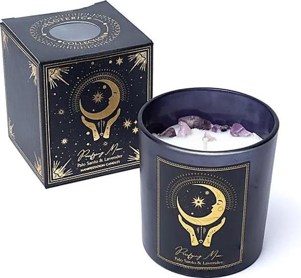 Manifestationskerze Purifying Moon im Glas – 120 g Packung mit 2 Stück