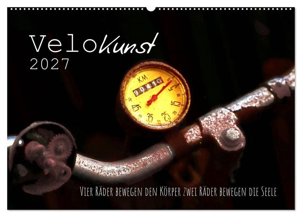 Velo Kunst (Wandkalender 2027 DIN A2 quer), CALVENDO Monatskalender