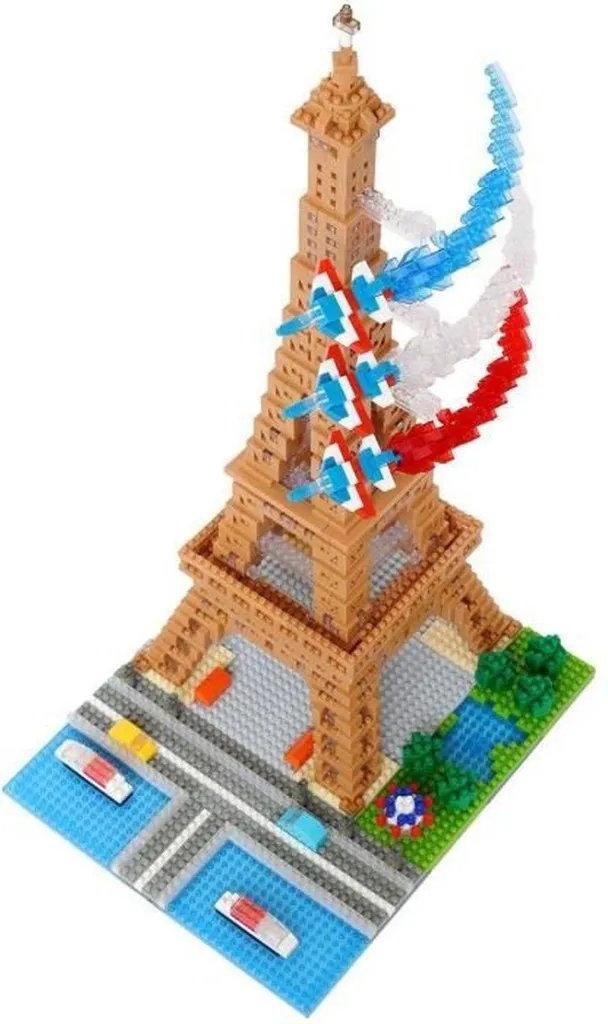 Maquette à construire Bandai NB057 Nanoblock pour adultes et passionnés