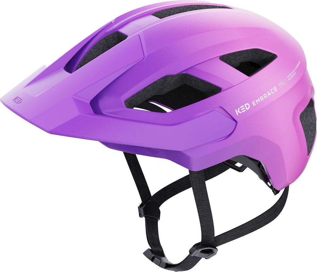 KED MTB -Fahrradhelm EMBRACE,  VIOLET PINK MATT Produktbild 