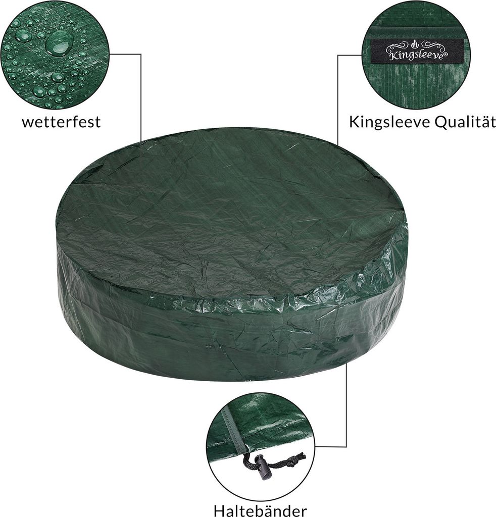 KINGSLEEVE® Abdeckung Abdeckplane Sonneninsel Produktbild 6