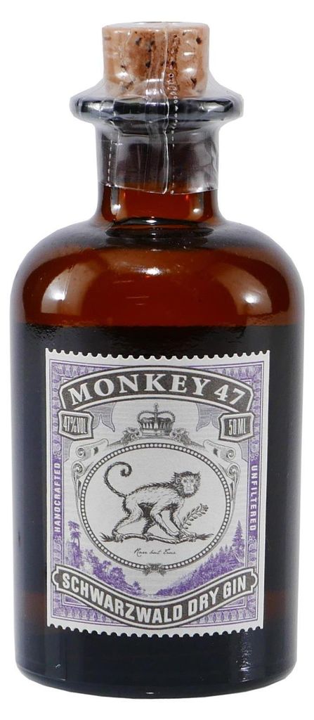 Monkey 47 Dry Gin "Mini" 0,05L Produktbild 