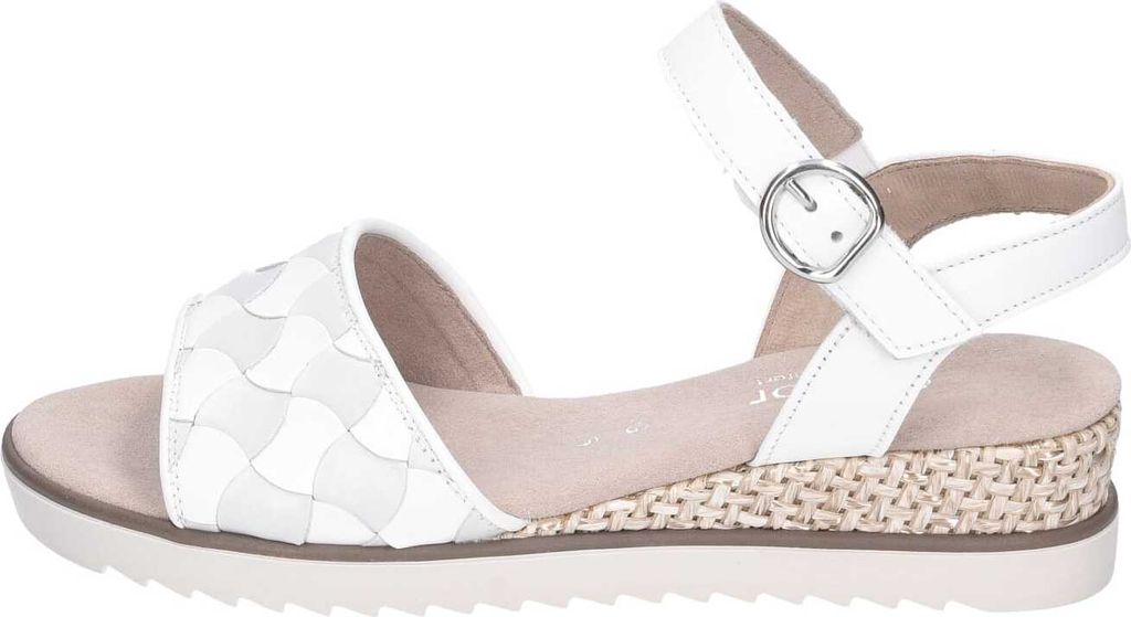Gabor (0) Keilsandaletten Damen 31333837313737 Weiß 40 1/2 EU