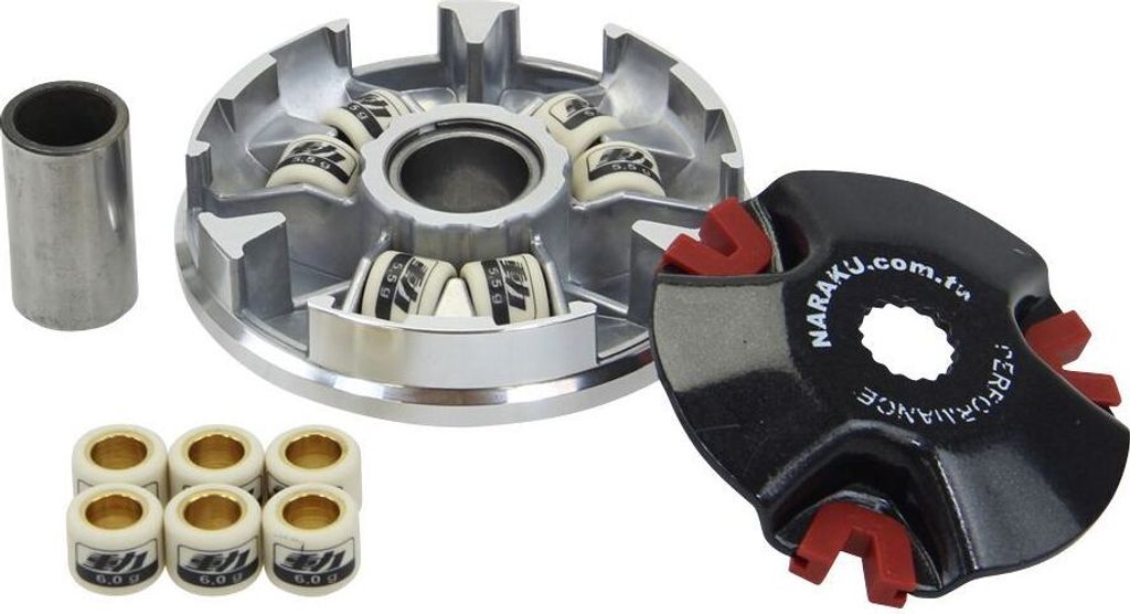 Racing Variomatik incl Tausch-Gewichte 16 mm KW-Stumpf für Explorer Baotian CPI Generic Keeway 50ccm 2-Takter
