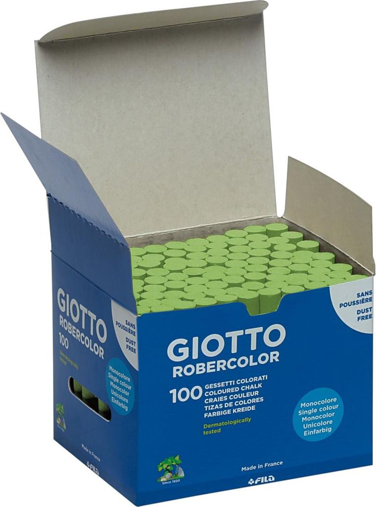 Giotto Robercolor-Kreide grün, 100 Stück