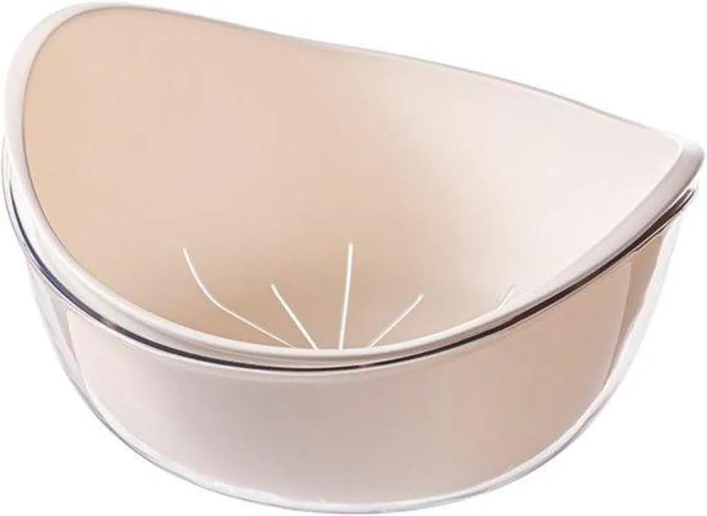 Passoire de cuisine 2-en-1 Lychee 25 cm pour éviter le désordre