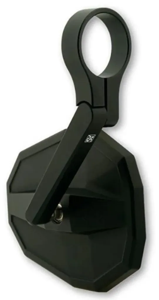 Rétroviseur Embout de Guidon Moto HIGHSIDER Smart Noir Court Straight