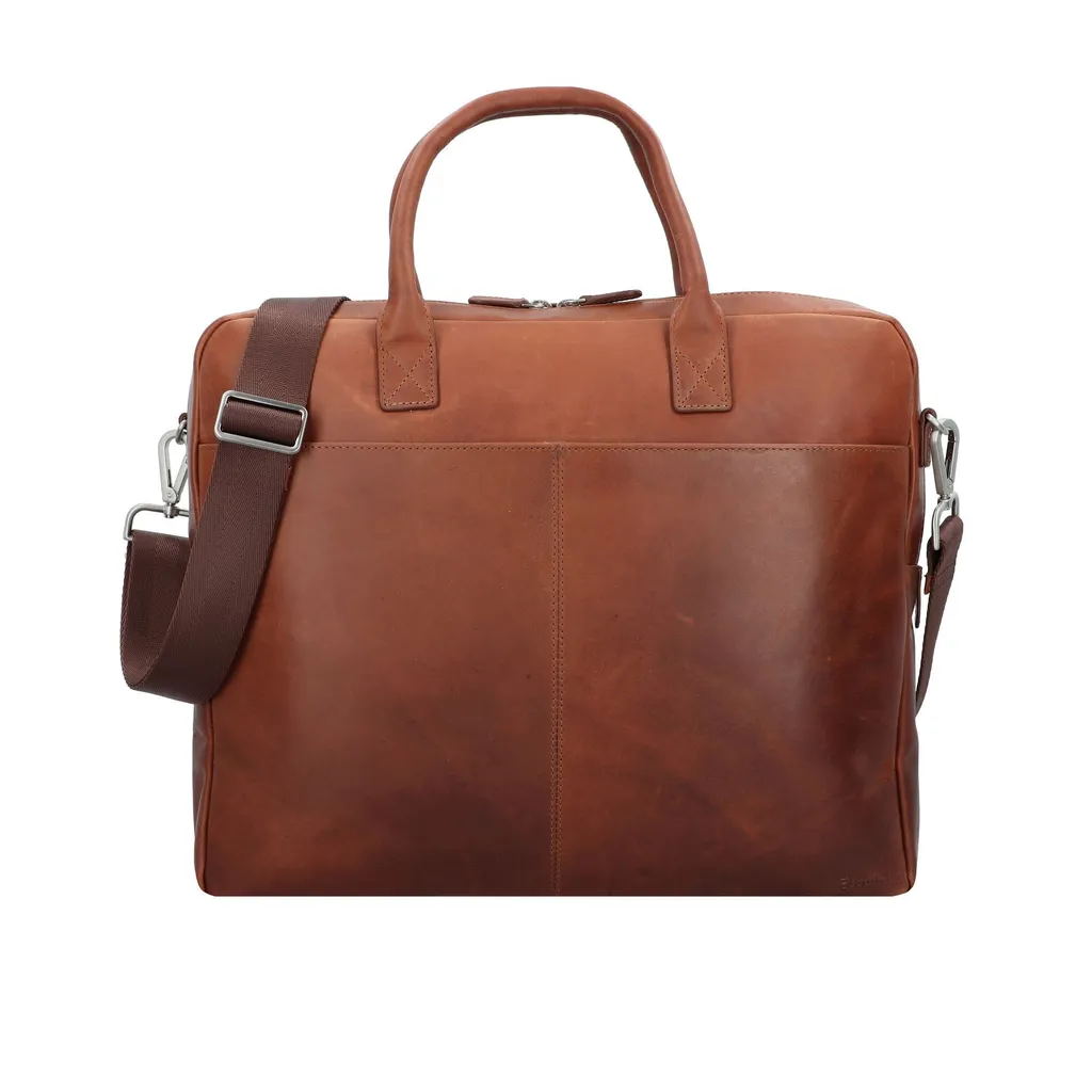 Sacoche ordinateur Esquire Dallas Briefcase brun pour cadre et expert