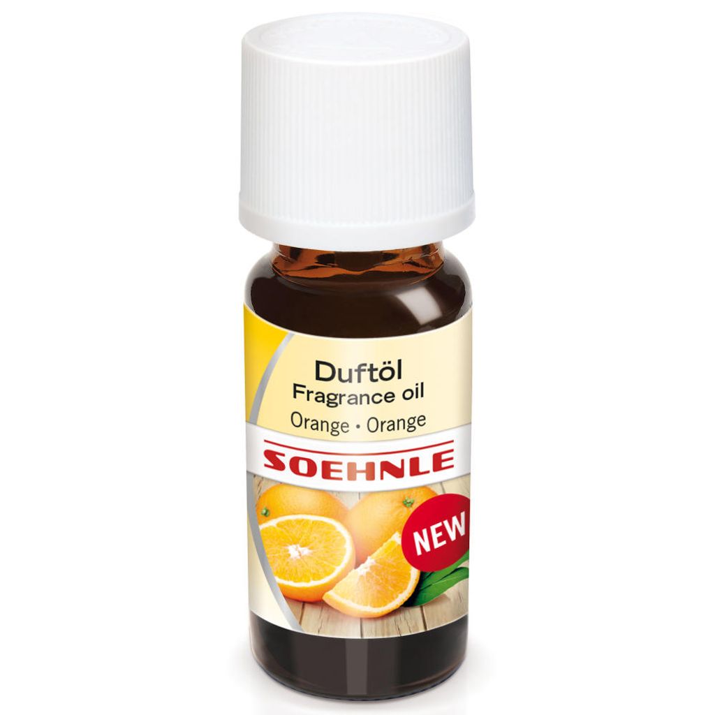 Soehnle Parfümöl Orange, Aromaöl, Lufterfrischer, Duftöl, Raumduft, Duft, 10 ml, 68060