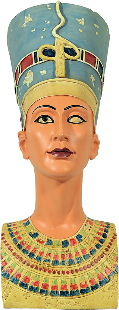 Statue Buste de Néfertiti 51 cm - Sculpture égyptienne de grande taille