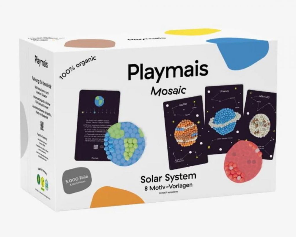 PlayMais Bastel Kreativität Bastelset Mosaic 5000 Solar System ab 3 Jahren