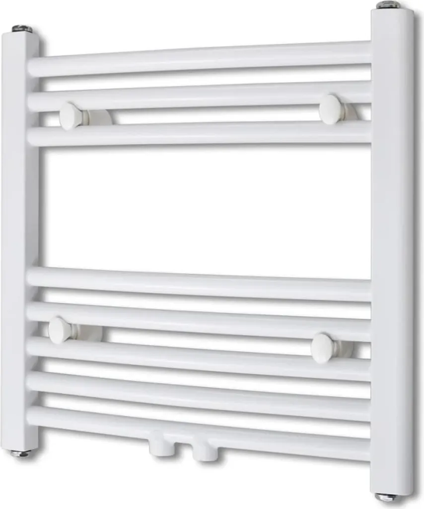 Sèche-serviettes courbe 480x480 mm radiateur eau chaude pour salle de bain