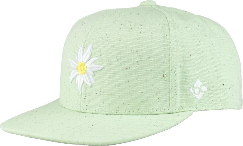 BAVARIAN CAPS BC Cap \Edelweiß Konfetti\" Snap 000-MINZE 000-MINZE 1"