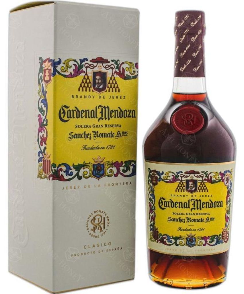 Cardenal Mendoza Solera Gran Reserva, 0,7 l, Brandy de Obrázek produktu 
