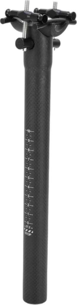 Fahrradsattelstš¹tzen Leichte Fahrradsattelstš¹tze Sattelrohr Mattschwarz 1 Stk 27,2x300mm Carbonfaser
