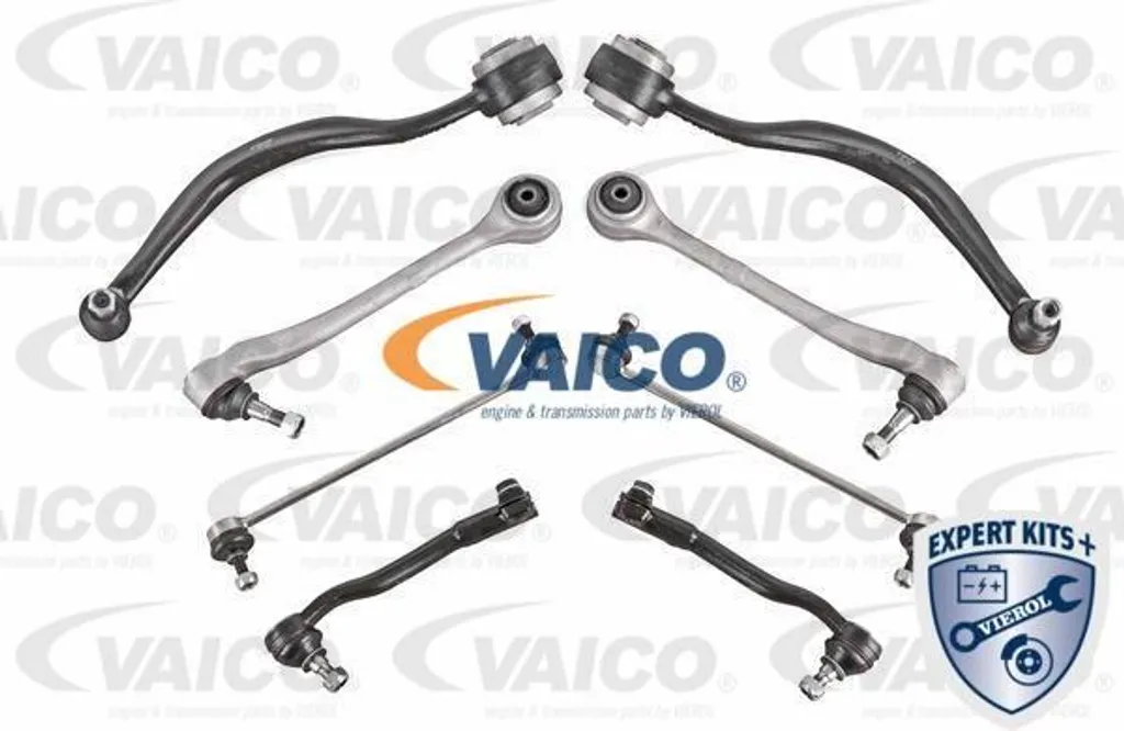 Jeu de bras de suspension BMW E38 : Kit VAICO V20-3210 pour rénovation châssis