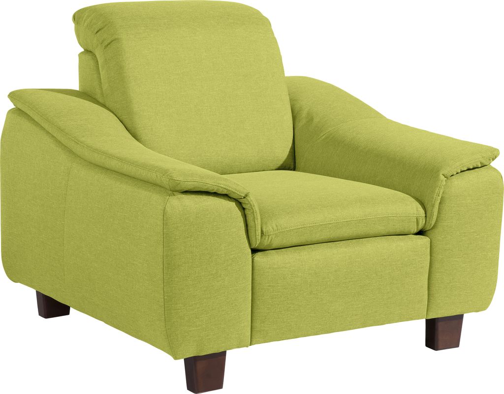 Max Winzer Sessel Aaron - Flachgewebe apfel - Maße: 100 x 87 x 82 cm