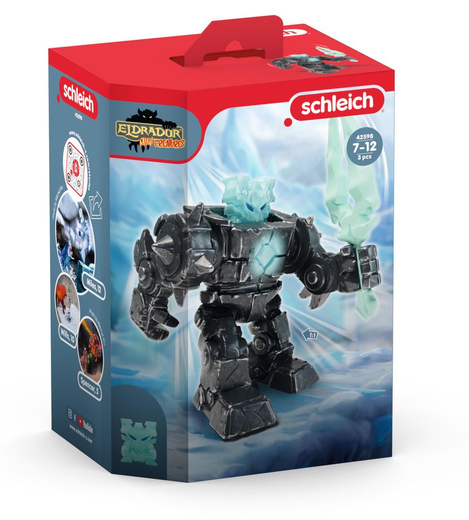 Eldrador Mini Creatures Schatten-Eis-Roboter, Spielfigur Produktbild 