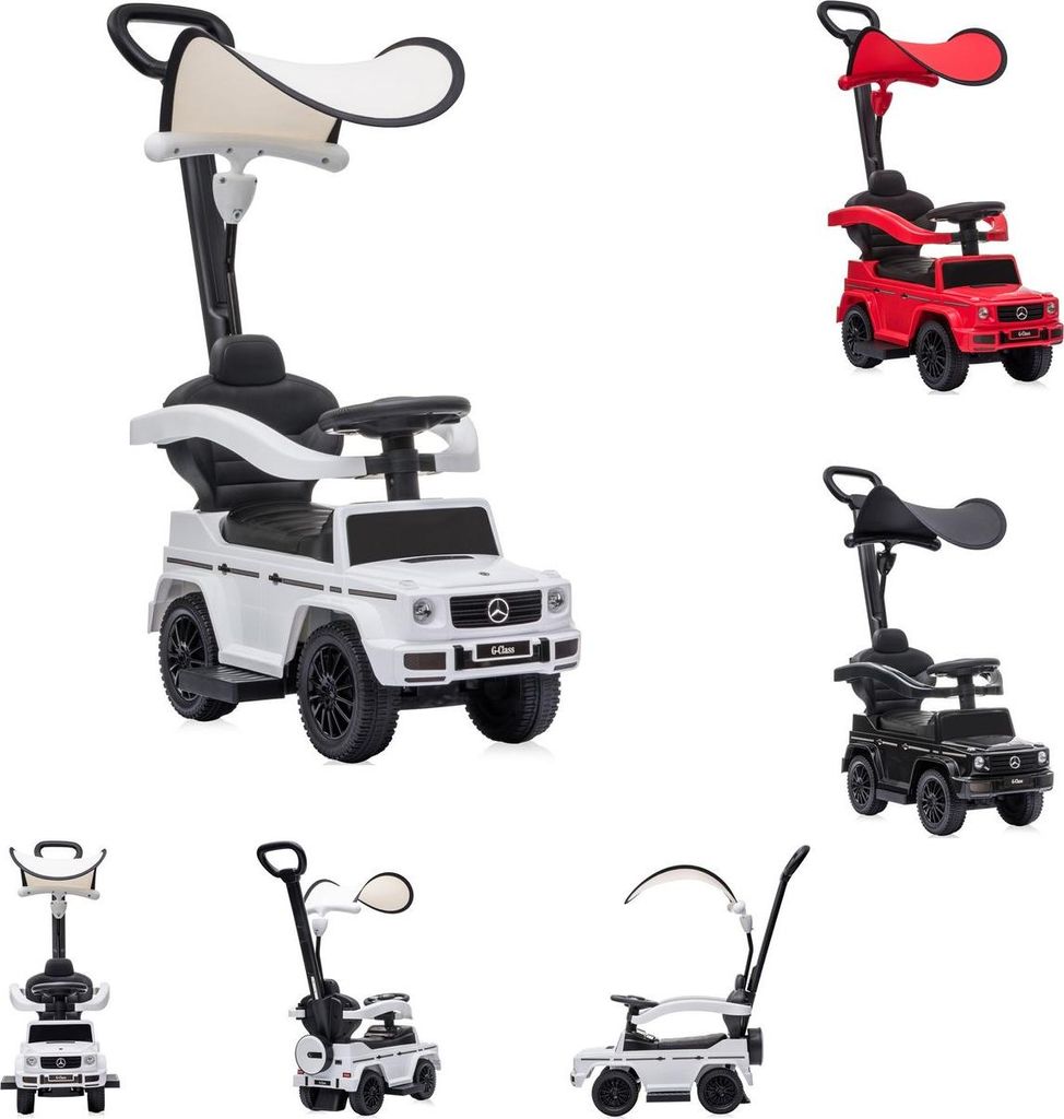 Lorelli Kinder Rutschauto Mercedes Benz G350D, Sonnendach, Produktbild 