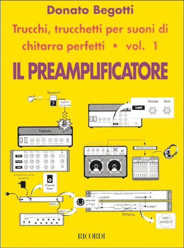 Hal Leonard Il Preamplificatore Buch: Tipps & Tricks für perfekte Gitarrensounds Band 1