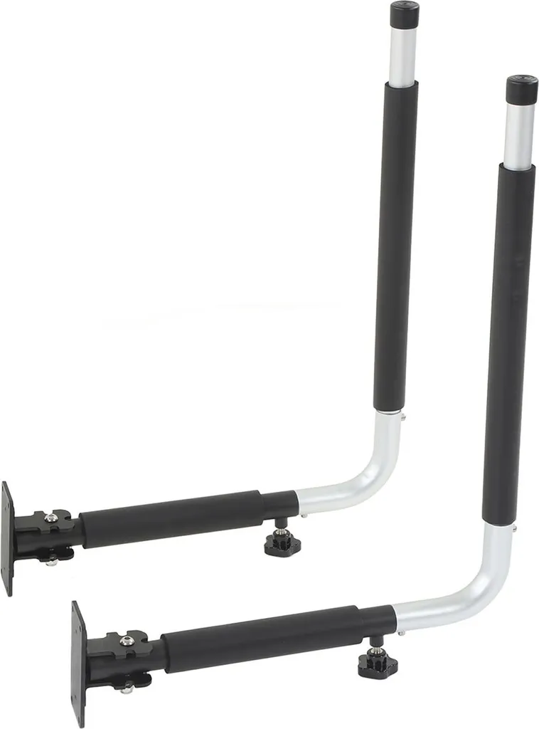 Support mural kayak anti-rayures télescopique 40kg pour rangement box