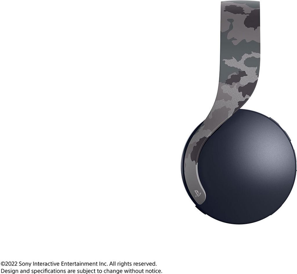 Sony Wireless Headset Pulse 3D Tarnfarbe Grau PS5 Produktbild 