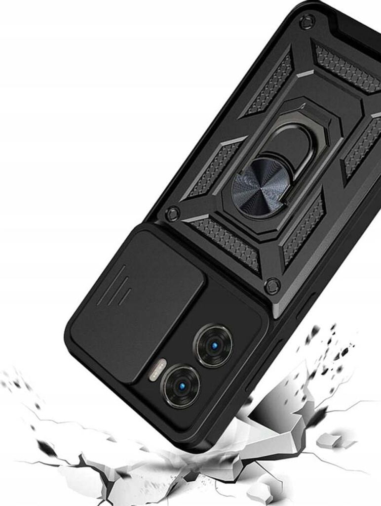 Custodia Nera Antiurto Custodia NILLKIN Camshield Pro Per Xiaomi Poco X7 Pro | Policarbonato E TPU | Protezione Fotocamera | Nero Custodia Xiaomi Poco X7 Pro - Foto 2