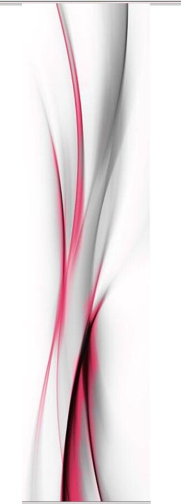Home Wohnideen Schiebevorhang Dekostoff DigitaldruckRochelle 1 teilig 245 x 60 cm Rot
