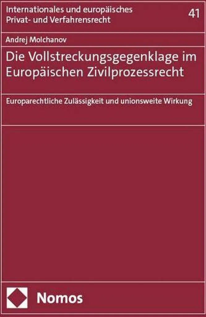 Procédure Civile Européenne Livre Vollstreckungsgegenklage Litige