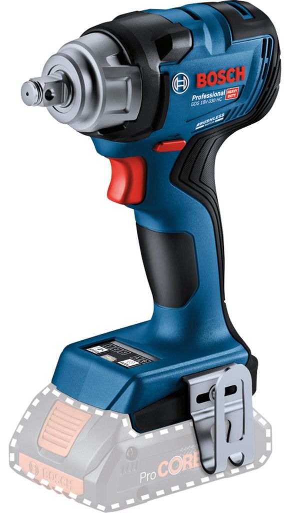 Boulonneuse sans-fil BOSCH GDS 18V-330 HC - 0 601 9L5 000 Image du produit 