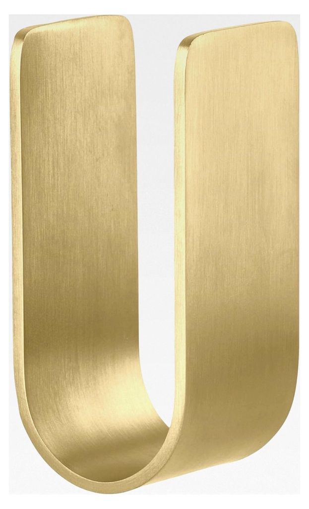 Ume Wandhaken zum Schrauben - Handtuchhaken, Kleiderhaken oder Haken für Badaccessoires - Inkl. Schrauben und Dübel - 3,5 x 3,4 x 8 cm - 1 Stück...