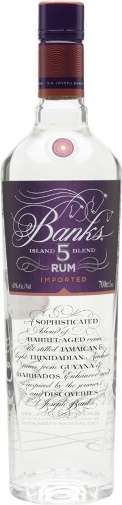 RON BANKS 5 AÑOS 70CL. Rum Países Bajos  70.00 cl 43.0 % Produktbild 