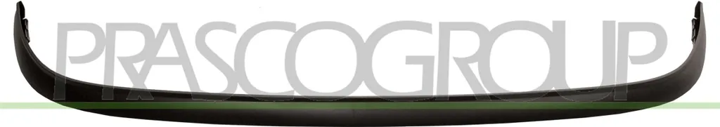 Spoiler avant pour Clio III - Lame de pare-chocs PRASCO RN3271801 Noir
