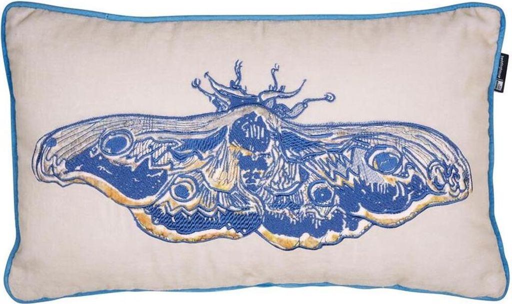 Beddinghouse van Gogh Kissenbezug einzeln Paon de Bonne Nuit Farbe Blue Größe 30x50