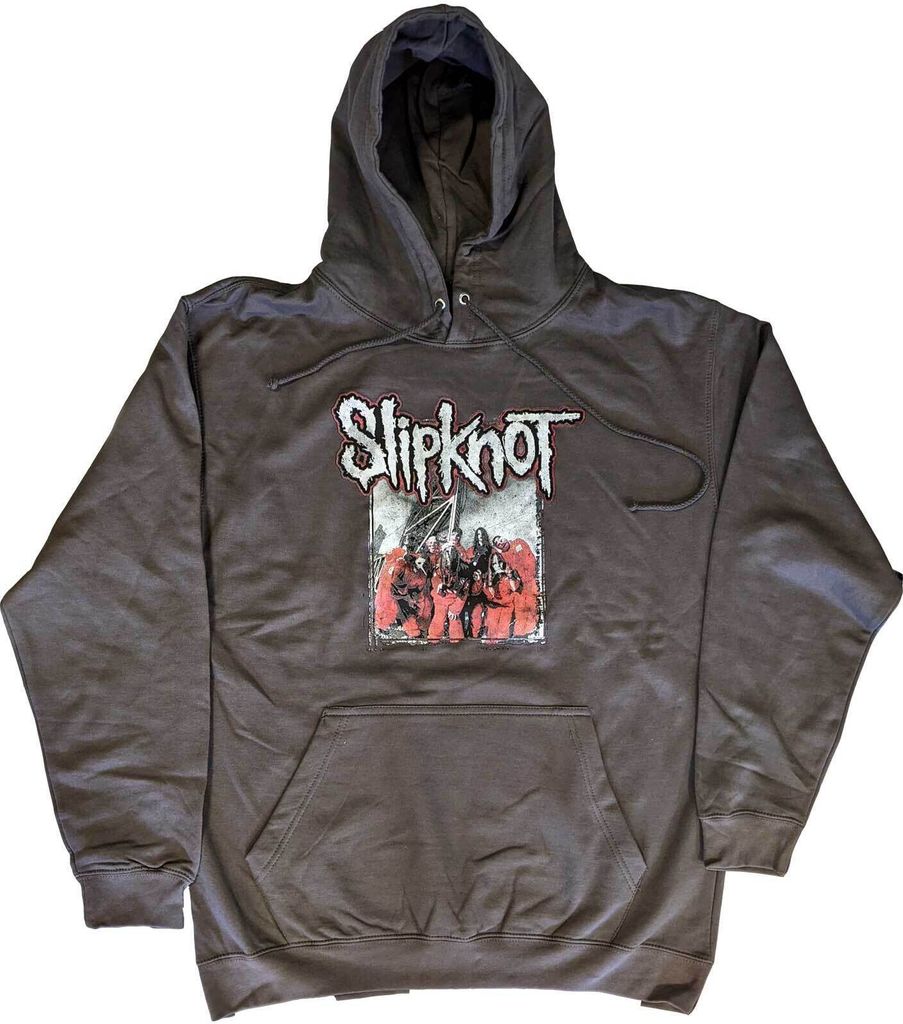 Slipknot - "Self Titled" Hoodie zum Überziehen für Herren/Damen Uni RO3284 (S) (Grau)