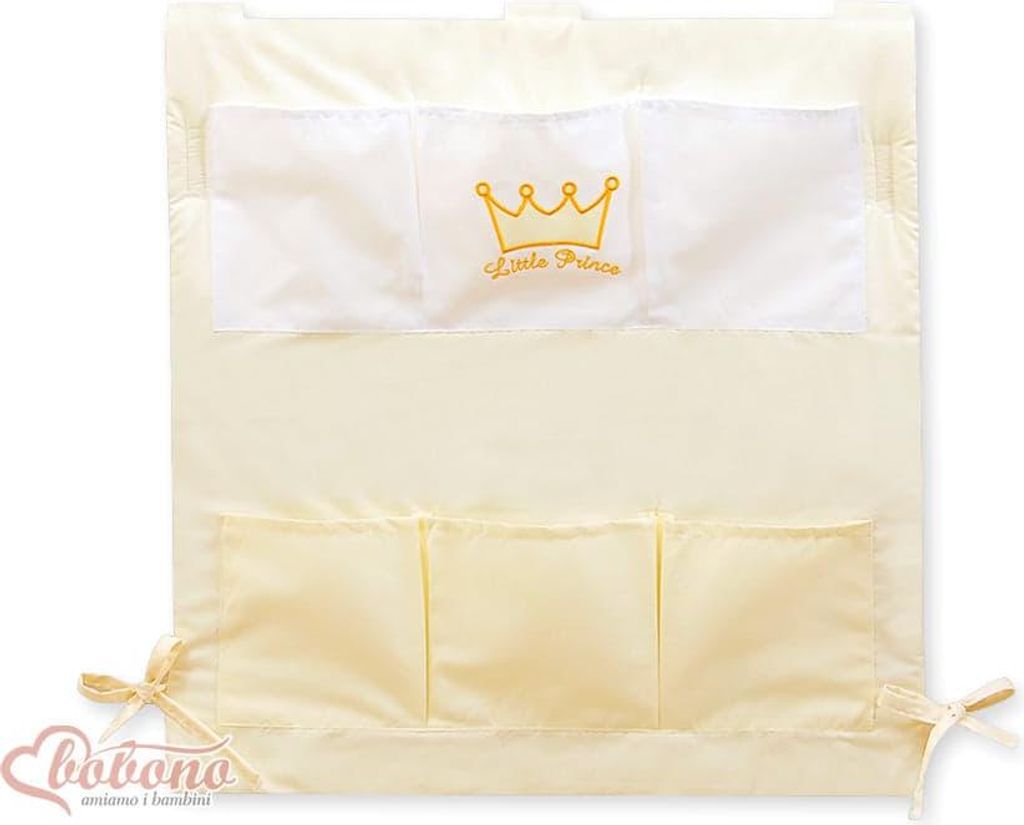 CRIB Organizer Kleine Prins/Princess – Aufbewahrungstaschen – 6 geräumige Fächer für Babyartikel