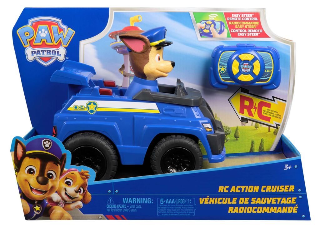 PAW Patrol - Chases ferngesteuertes Polizeiauto mit Produktbild 