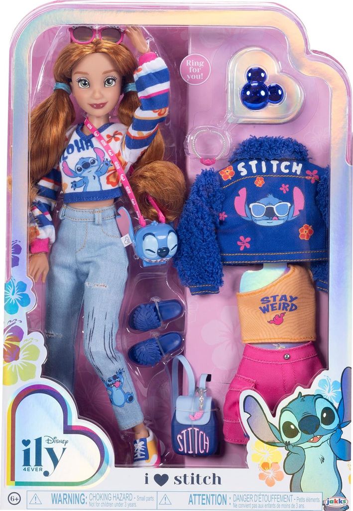 Disney Stitch ily 4Ever Fashion Puppe 28cm