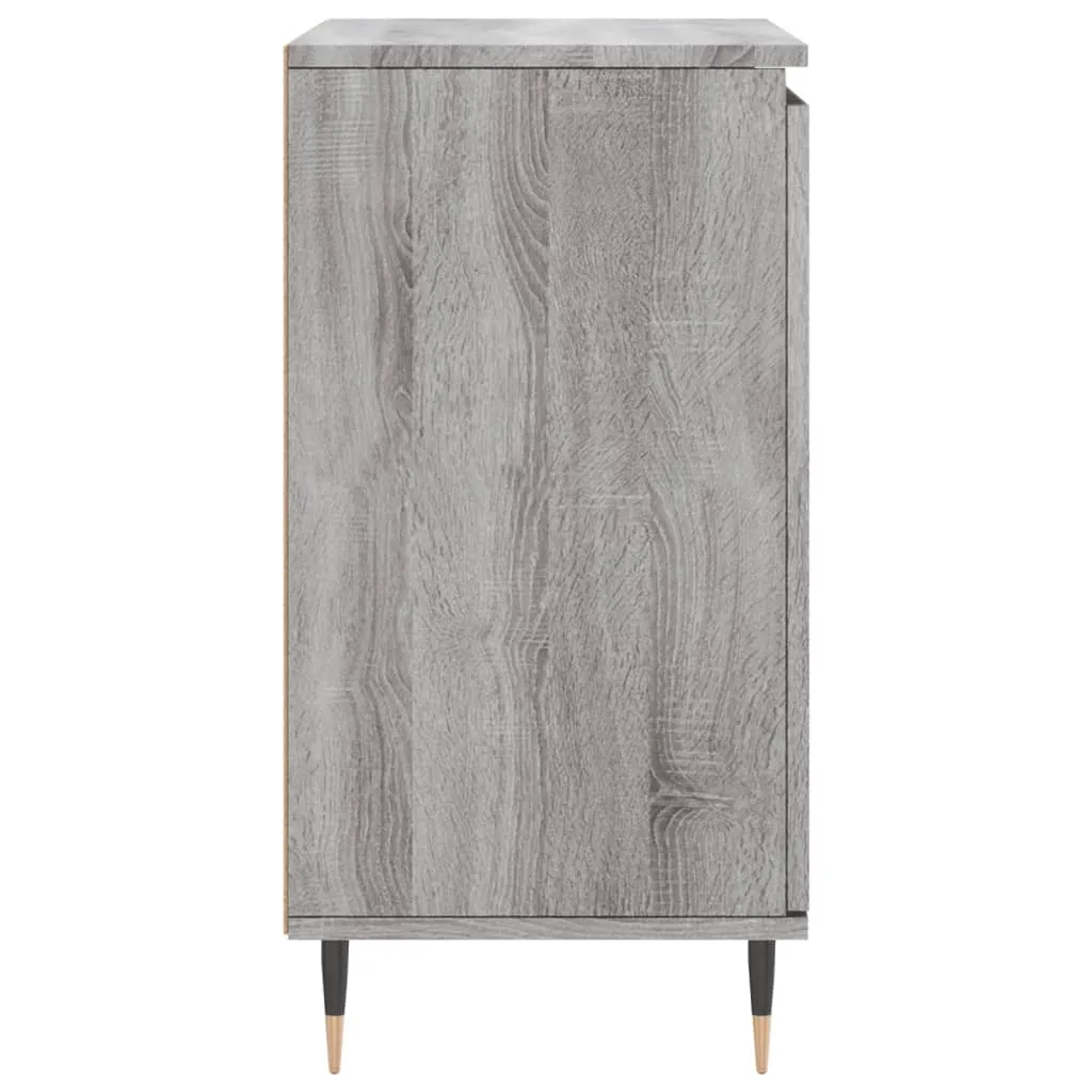 Maison Exclusive Mobiletto 60x35x70 cm - Credenza Grigio Sonoma Ligneo - 7