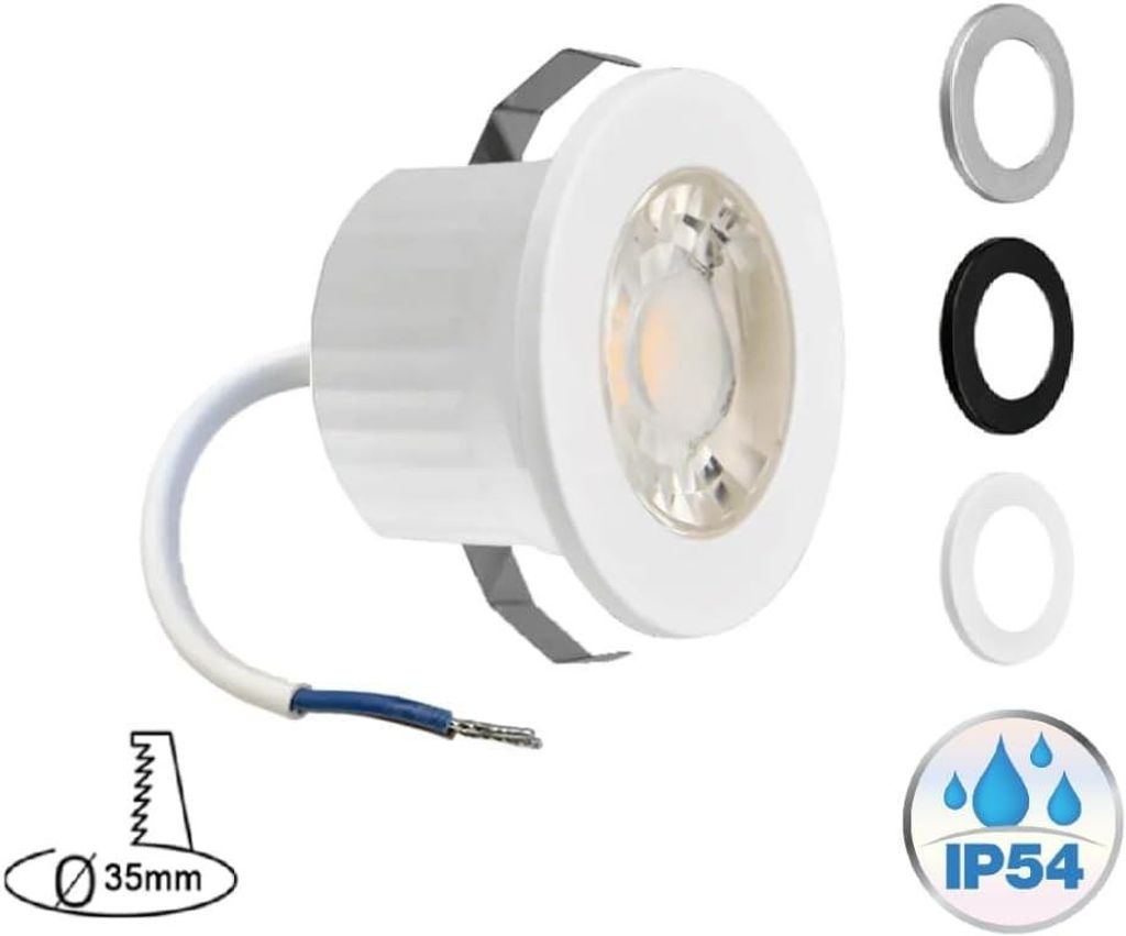 Braytron LED Minispot 3W klein Einbauleuchte Einbauspot Produktbild 