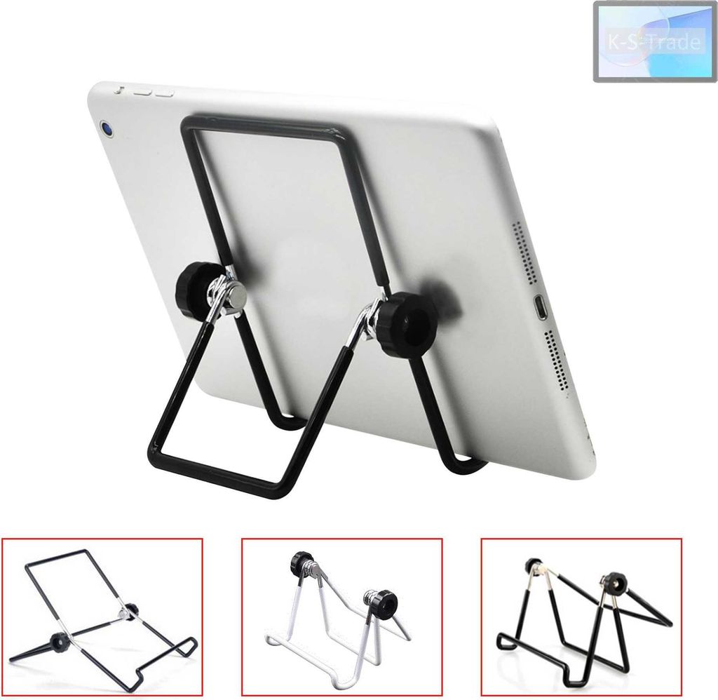 K-S-Trade Tablet-Ständer Tablet-Halterung Tablet-Aufsteller kompatibel mit Huawei MatePad SE LTE faltbarer Tischständer Tablet Halterung