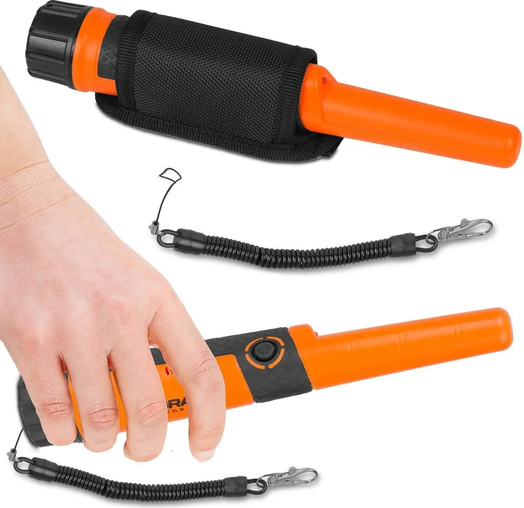 Détecteur de métaux CT-1076 avec sondage 360° et alarme vibration