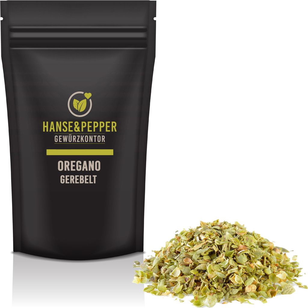 250g Oregano gerebelt getrocknet ideal zu Pizza sehr Produktbild 