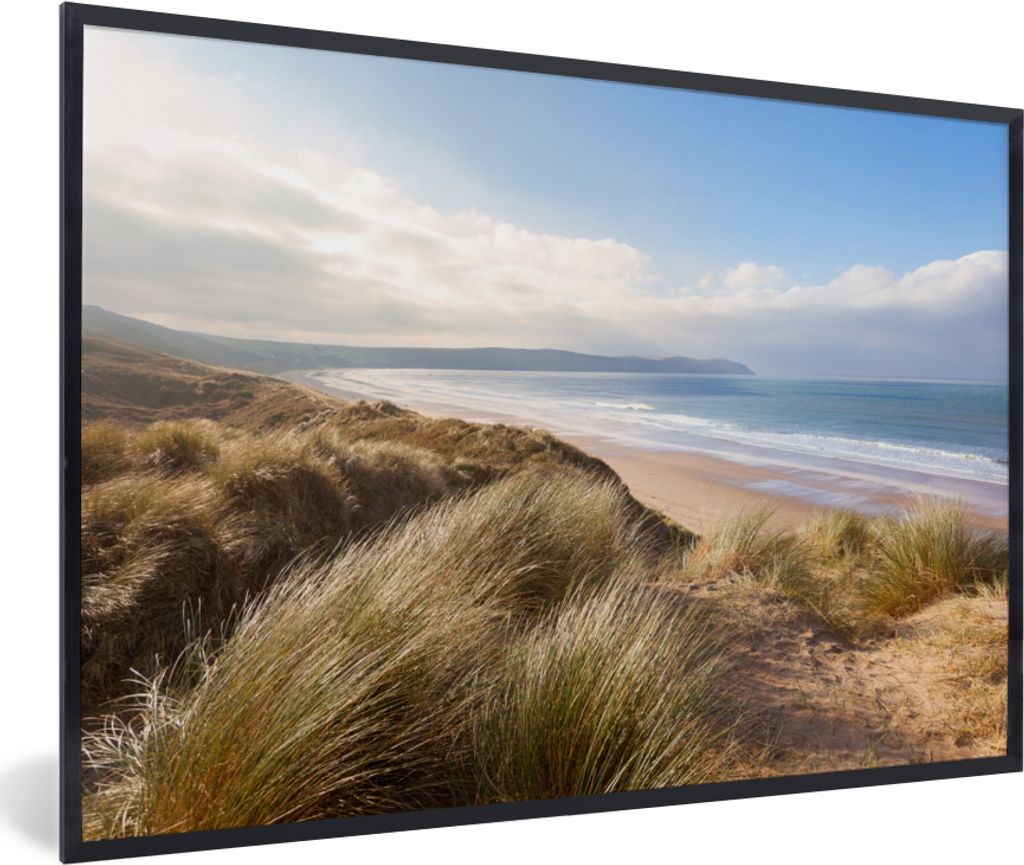 MuchoWow® MuchoWow® Gerahmtes Poster Strand - Düne - Natur Produktbild 
