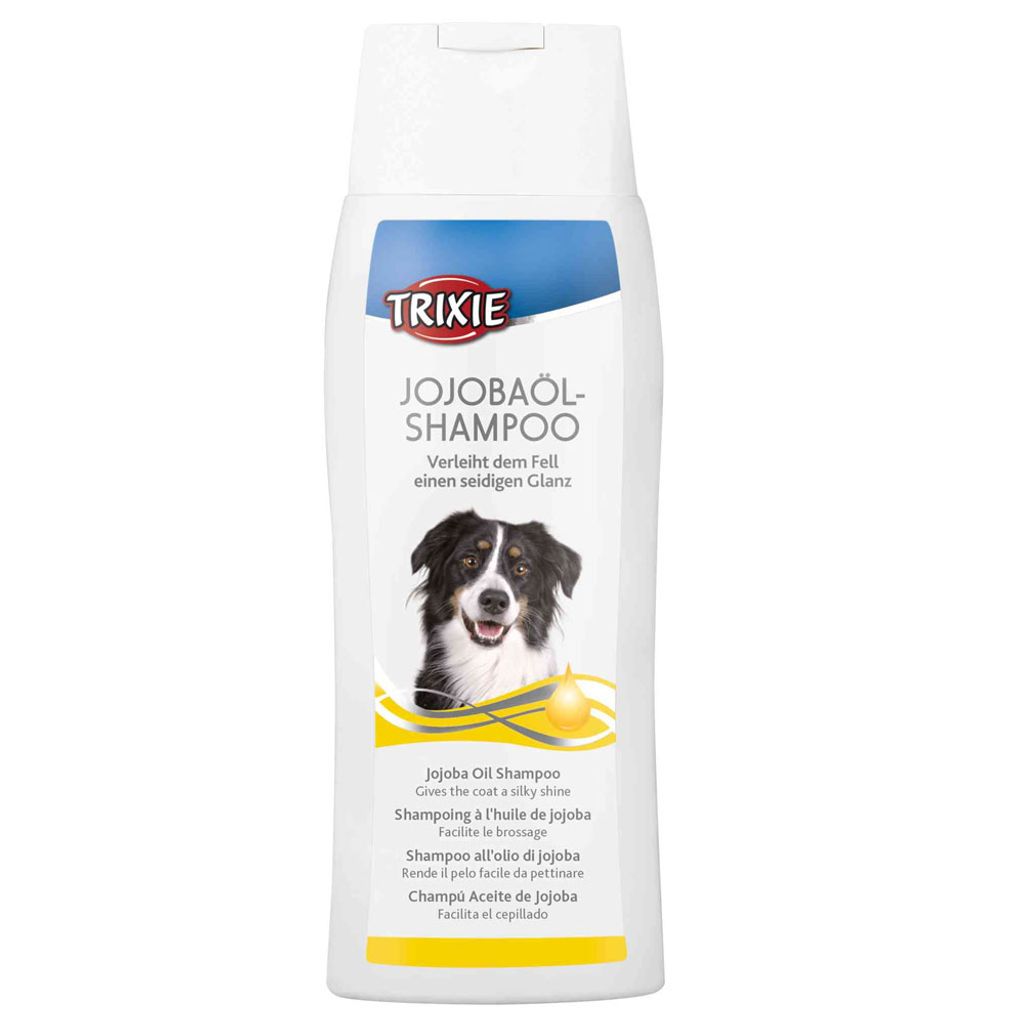 TRIXIE Jojobaöl-Shampoo, Hund, Shampoo, Feuchtigkeitsspendend, 250 ml