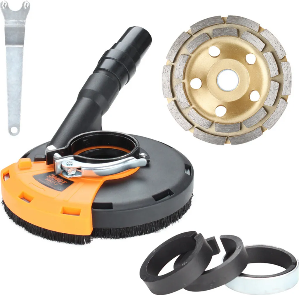 Cuffia Aspirazione 125mm TolleTour con Disco Diamantato Fanztool