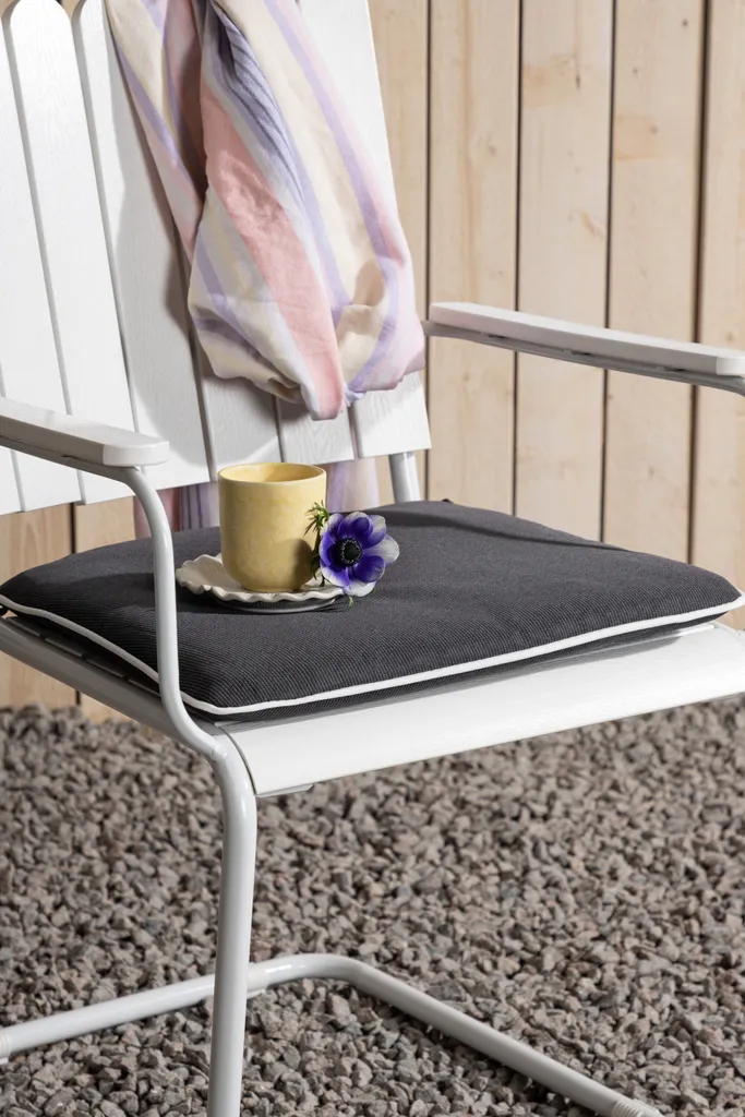 Fini les assises dures : coussin Holmsund gris pour chaise de jardin top - 6
